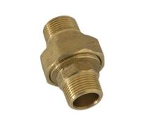 SMGLRUEAT Tubo dell'acqua in ottone spesso DN15 da 1/2" con doppio filo esterno, dritto direttamente sul SMGLRUEAT