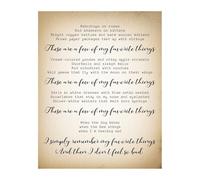 SMGLRUEAT Vintage Music Notes Art Print - Retro Composition Poster, Abstract Wall Decor for Modern Living Room, Office, or Music Room(Framed,12x18inch(30x45cm))