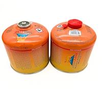 SMH LINE® 2 cartucce a vite butano da 500 g, filettatura universale 7/16, cartuccia a gas, cartuccia valvola EN 417, con filettatura Bunsen, bruciatore a propano Mix fornello da campeggio, fornello a