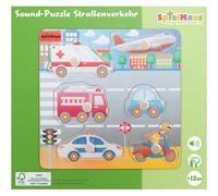 smh Puzzle di legno sonoro sul traffico stradale 1 St