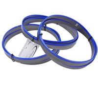 SMI Set di 3 lame de sega a nastro bimetalliche M42 dimensioni 2480 x 27 x 0,90 mm 8/12 TPI per es. per Optimum, Epple, Bernardo, Thomas