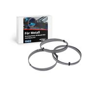 SMI - Set di 3 lame per sega a nastro, bimetallo, M42, dimensioni 1140 x 13 x 0,65 mm, 14/18 ZpZ, compatibile con Güde MBS 105 V, Scheppach MBS 1200, Parkside PMB 1100 B2, lama per sega a nastro