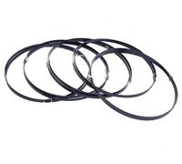 SMI - Set di 5 lame per sega a nastro per legno - 2240 x 6 x 0,65 mm, 6 denti per sega a nastro adatto ad esempio per Metabo Atika Güde Makita Scheppach