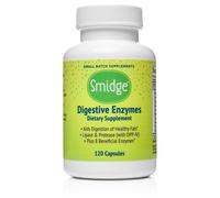 Smidge Digestive Enzymes, enzimi digestivi, 120 capsule vegetali