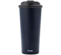 Smidge Tazza da viaggio da 473 ml, 100% a prova di perdite, a doppia parete, con isolamento sottovuoto, mantiene le bevande calde per 6 ore, fredde per 12 ore, facile da pulire, in acciaio inox 18/10