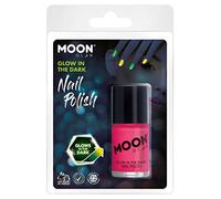 SMIFFY Moon Glow - Glow in The Dark Nail Polish, Pink