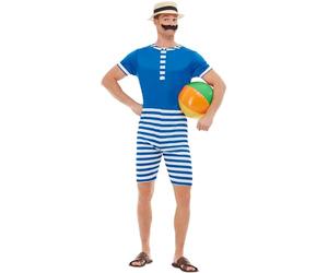 SMIFFYS 20s Bathing Suit Costume Cappello Uomo
