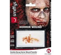 SMIFFYS - 45003 - Trasferimento ferita Horror Halloween - Decadimento Zombie