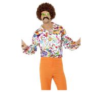 Smiffys 60s Camicia Groovy Uomo (SM1311)