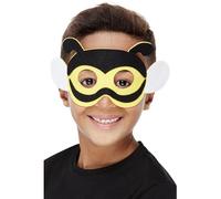 Smiffys Maschera in feltro da ape, Giallo, Elastico