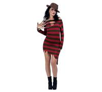 Spaventoso Freddy Krueger Costume - Un Nightmare On Elm Street
