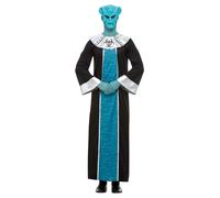 Smiffys Alien Lord Collection, Blue (Size L)