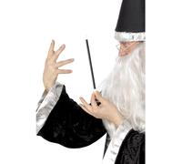 Maghi Bacchetta Magica Mago Strega Magia Incantesimo Sostegno 24Cm Accessorio