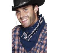 Smiffy's Bandana Western Bandana - Blu (US)