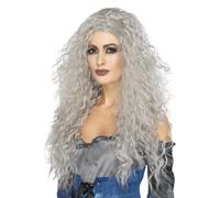 Smiffys Banshee Wig, Grey