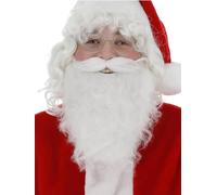SMIFFYS Barba di Babbo Natale, Bianco Halloween