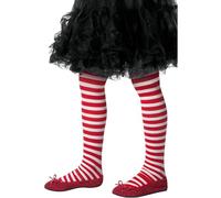 Rosso Bianco Caramelle Righe Gretel Natale Halloween Bambini Calze Età 8-12 Anni