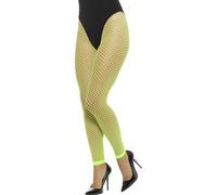 SMIFFYS Calze Leggings a rete, verde fluo