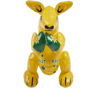 Smiffys Canguro gonfiabile, Giallo, con stampa dell'Australia