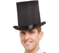 Smiffys Deluxe Top Hat, Black
