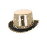 Incandescente Oro Top Cappello - Divertimento LED Copricapo per Costume Feste