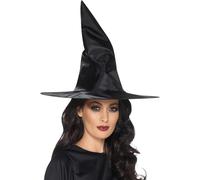 Cappello da Strega Halloween Paura Evil Mago Favola DONNA Costume