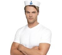 SMIFFYS Cappello marinaio semplice USA con ancora Halloween