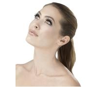 SMIFFYS Ciglia, Nero, Svolazzanti, contengono colla Halloween, Carnevale