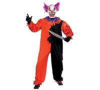 SMIFFYS Cirque Sinister Costume Bo Bo il Clown Spaventoso, con Tuta e Maschera