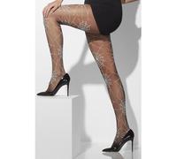 Collant Coprenti Scheletro Stampa Ragno Halloween DONNA Accessorio Vestito