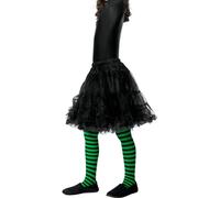 Ragazze a Righe Decorato Strega Streghe Halloween Abito Collant Bambini