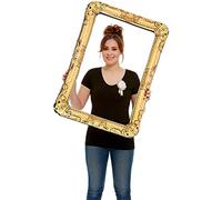 Smiffys Cornice gonfiabile, Oro, 70cm / 28 pollici Halloween, Carnevale