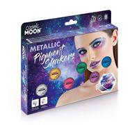 Smiffys Cosmic Moon Metallic Pigment Shaker, Assorted