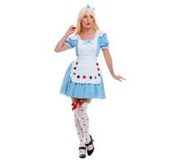 SMIFFYS Costume Alice nel Paese delle Meraviglie donna - Blu - L