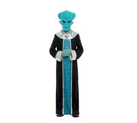 SMIFFYS Costume alieno, Blu, con tunica e maschera