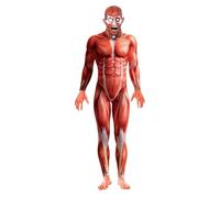 Smiffys Anatomy Man Costume, Red (Size L)