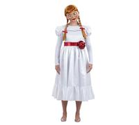 SMIFFYS Costume Annabelle, Abito con cintura con fiore inserita