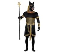 Smiffys Anubis the Jackal, Black & Gold (Size L)