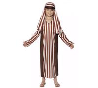 Smiffys Costume Completo Ragazzo Shepherd Sheik Arabo 4-6 Anni Natalizio