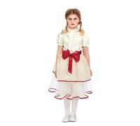 SMIFFYS Costume da bambola di porcellana, Crema, Abito e cintura