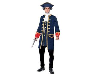 Smiffys Costume da comandante dei pirati con cappotto e cappello Halloween