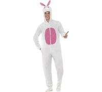 Smiffys Costume da coniglio include tuta con cappuccio