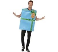 Smiffys Costume da dono di Dio, Blu Halloween, Carnevale
