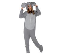 SMIFFYS Costume da elefante, Tuta integrale con cappuccio