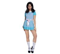 SMIFFYS Costume da gemello strano Fever, con pura abito e calze