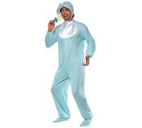 Smiffys Bambino Ragazzo Tutina Pile Body Cofano Bavaglino Costume Taglia Unica