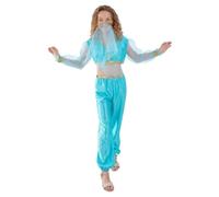 Smiffys Arabian Princess Costume, Blue (Size M)