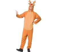 Smiffy's Costume da Renna Rudolph Rosso Naso Natale Costume Halloween 26951