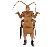 Smiffys Costume da scarafaggio, marrone abito con maniche Halloween