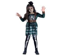 Smiffys Costume da scheletro da pirata da fanciulla, per bambini